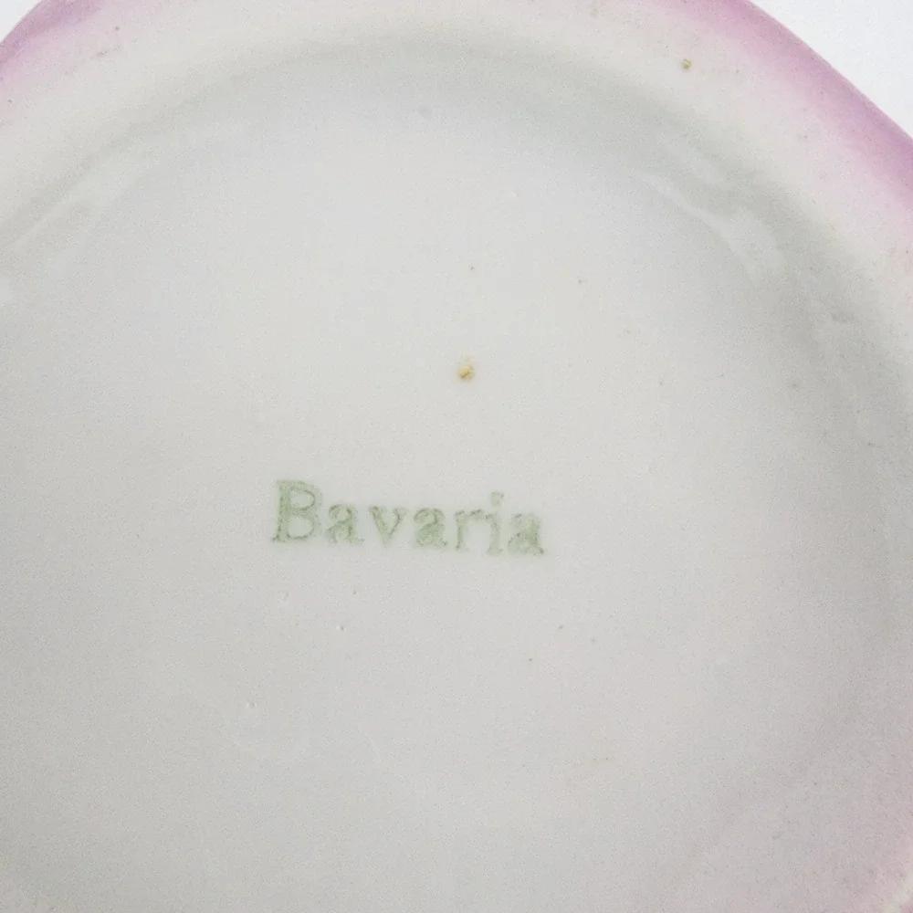 Vintage Bavaria German Half Doll Dresser Powder Jar Madame Pompadour